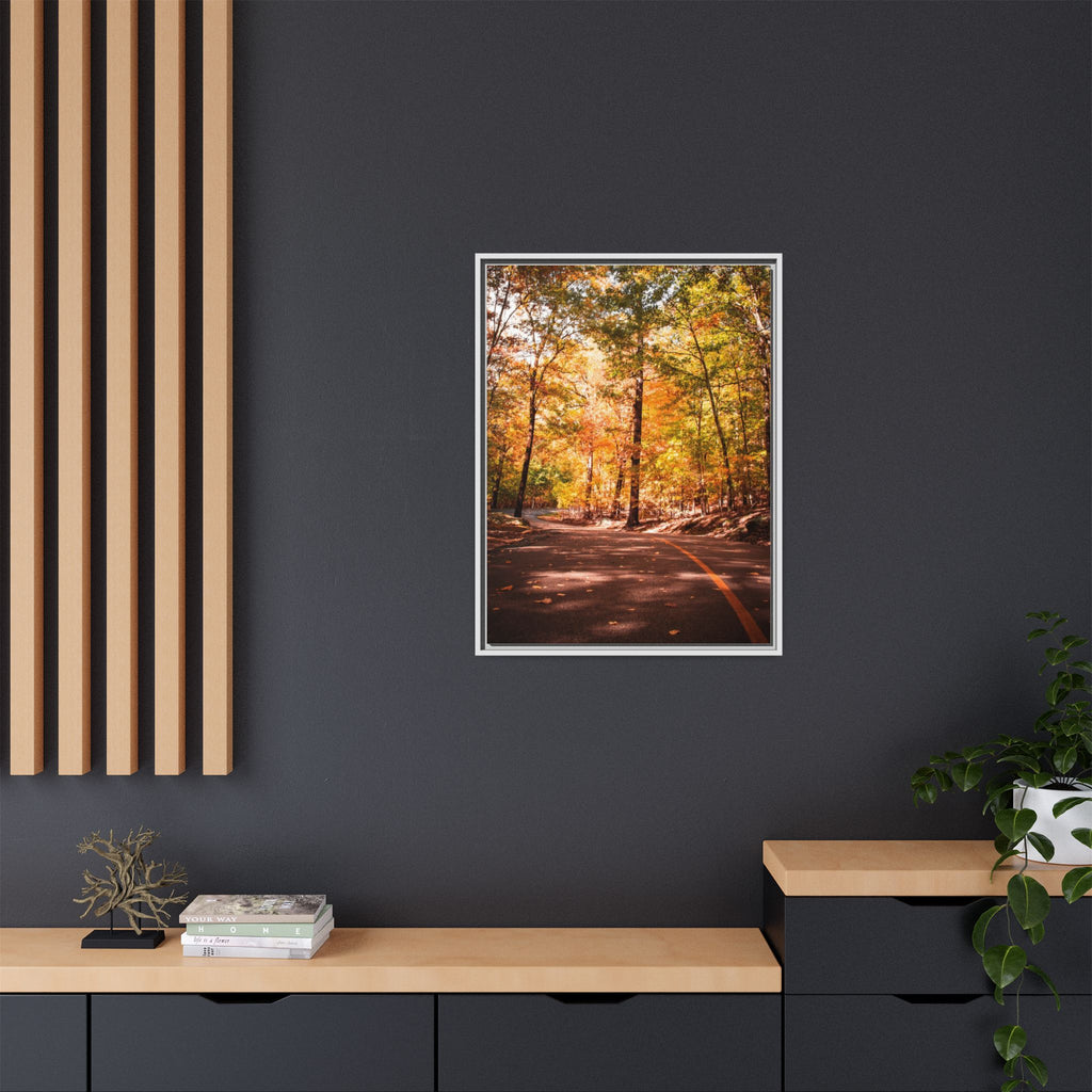 Autumn Road- Canvas Print