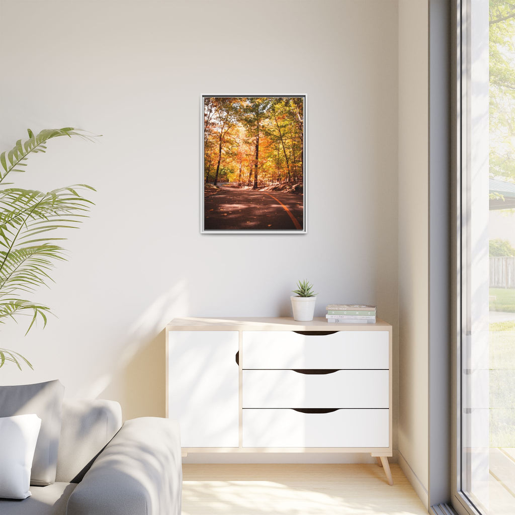 Autumn Road- Canvas Print