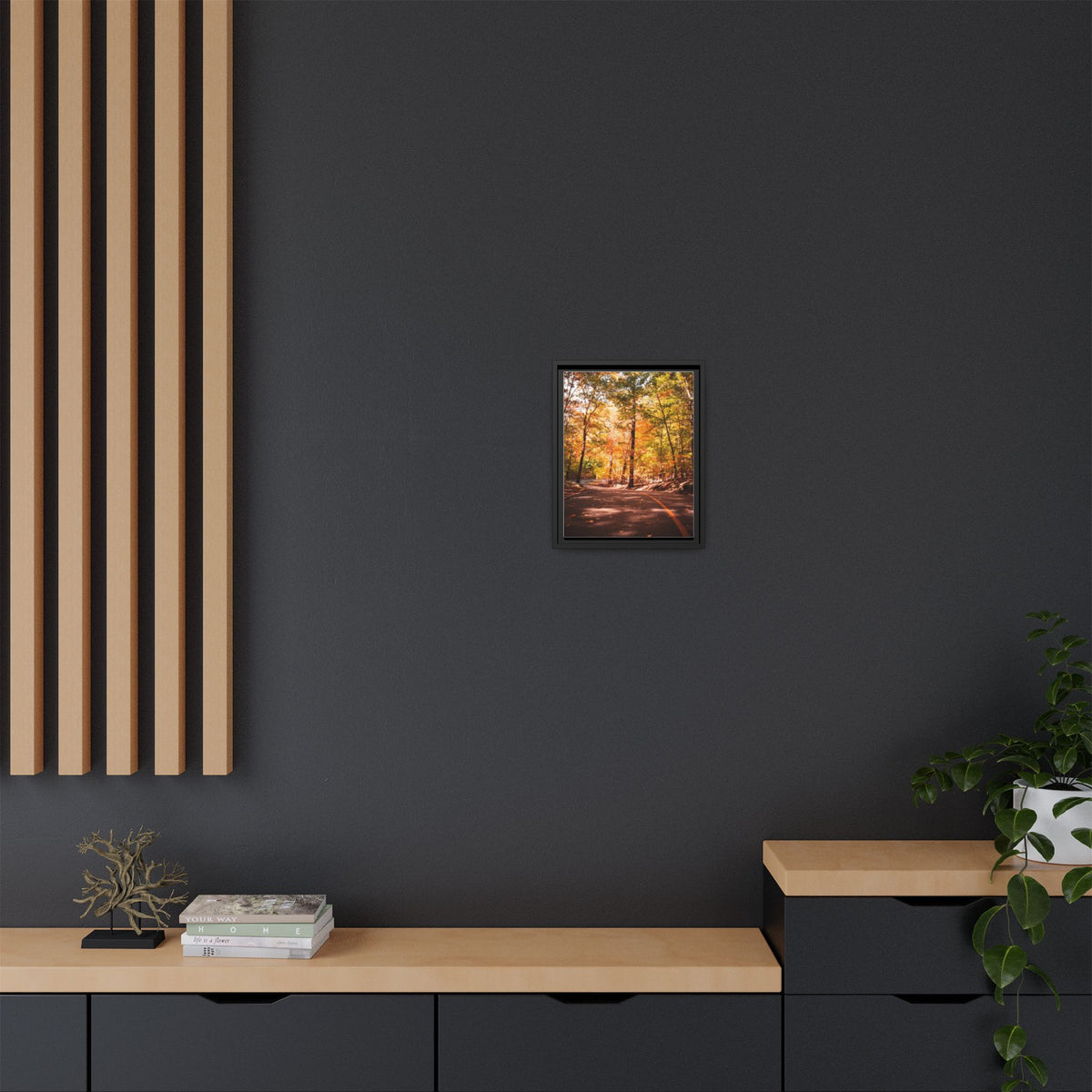 Autumn Road- Canvas Print