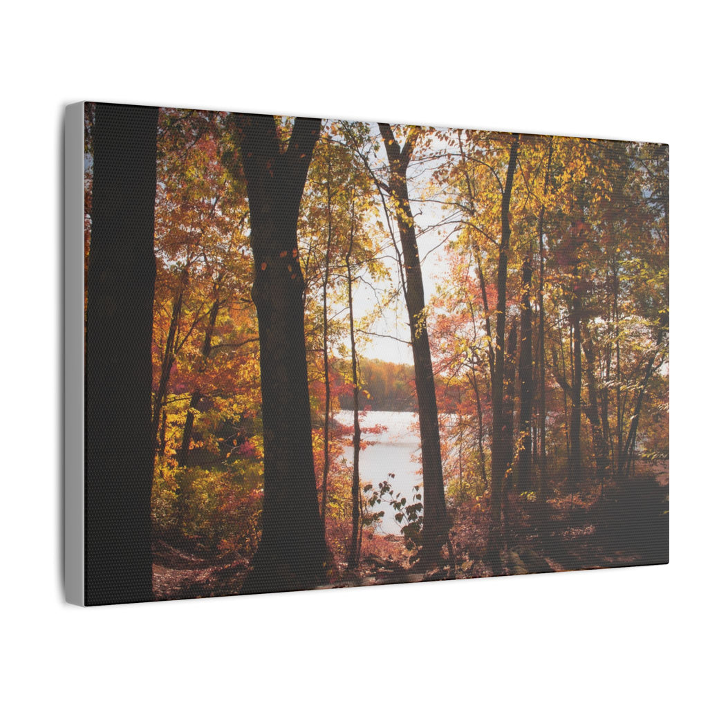 Autumn Lakeview Wall Art