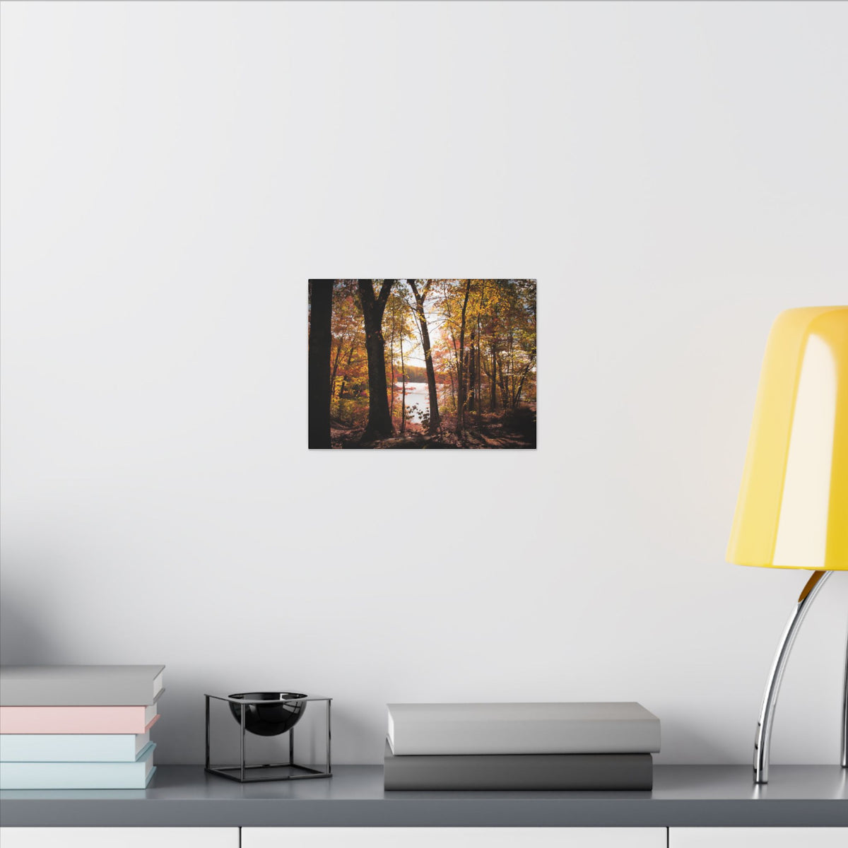 Autumn Lakeview Wall Art