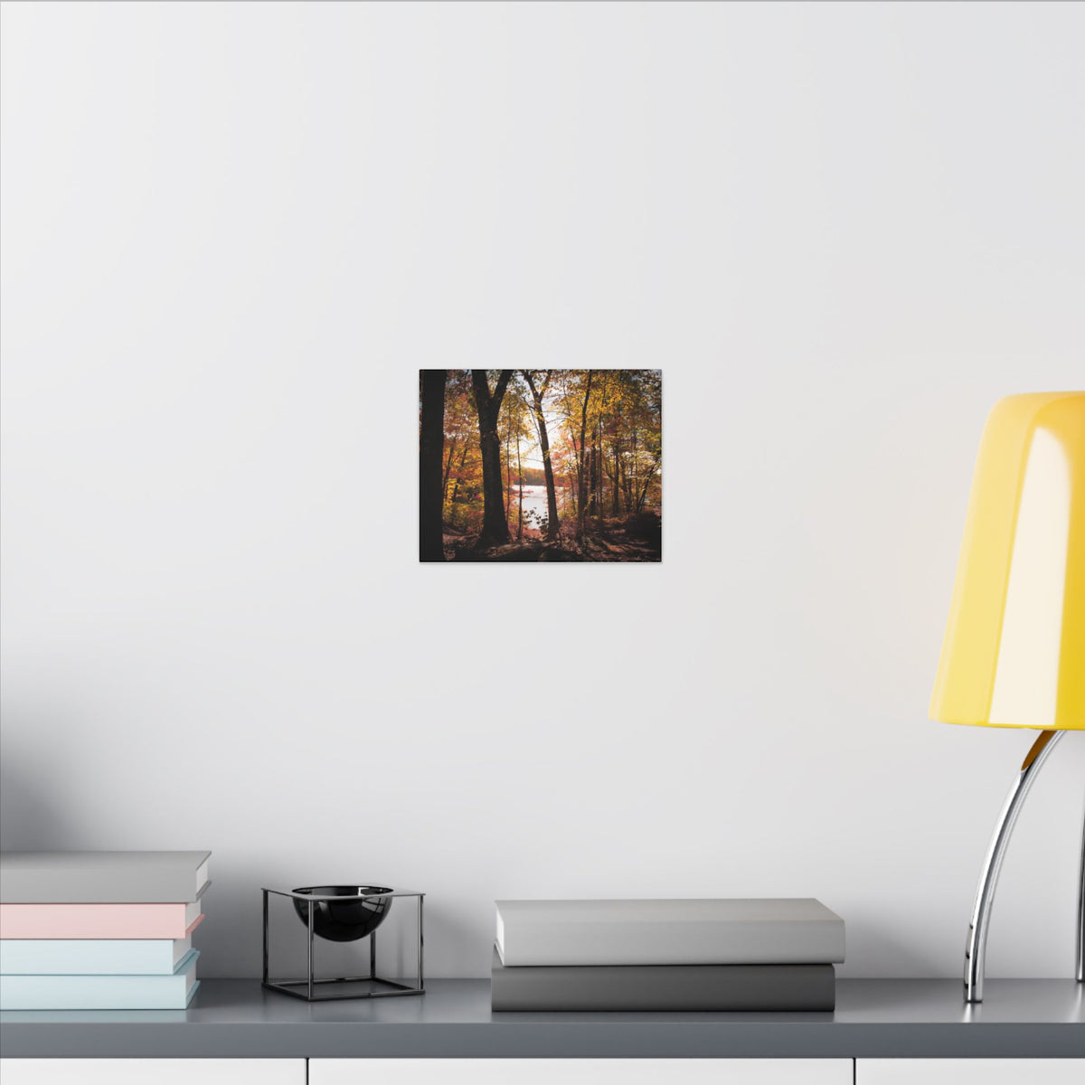Autumn Lakeview Wall Art