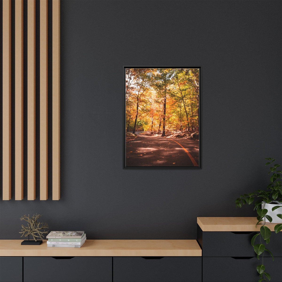 Autumn Road- Canvas Print